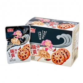 椒媳妇脆爽藕片（黑鸭味）30g/包