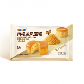U吧U吧肉松戚风蛋糕78g90天/包