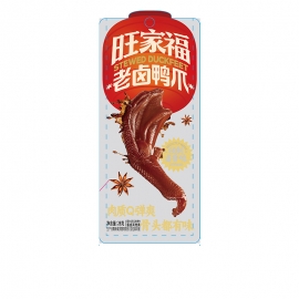 旺家福单支装老卤鸭爪卤香味28g/包