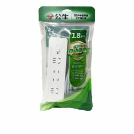 公牛新GN-M1220(F) 1.8米(袋) Y1002排插/袋