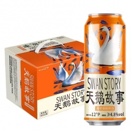 天鹅故事原浆精酿啤酒500ml/罐