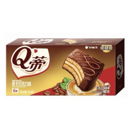 好丽友Q蒂巧克力蛋糕168g/盒