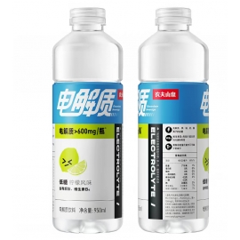 农夫山泉电解质饮料柠檬风味950mL/瓶