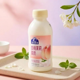 牧初鲜语白桃茉莉酸奶450ml