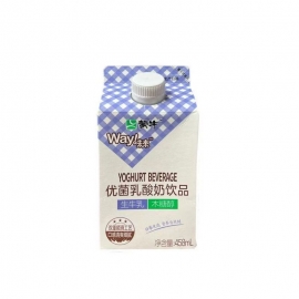 180天-蒙牛特渠道优菌乳酸奶饮品458ml